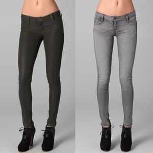 Bleulab Jeans - BLEULAB Grey Reversible Detour Leggings Jeans Bleulab Jeans - BLEULAB Grey Reversible Detour Leggings Jeans